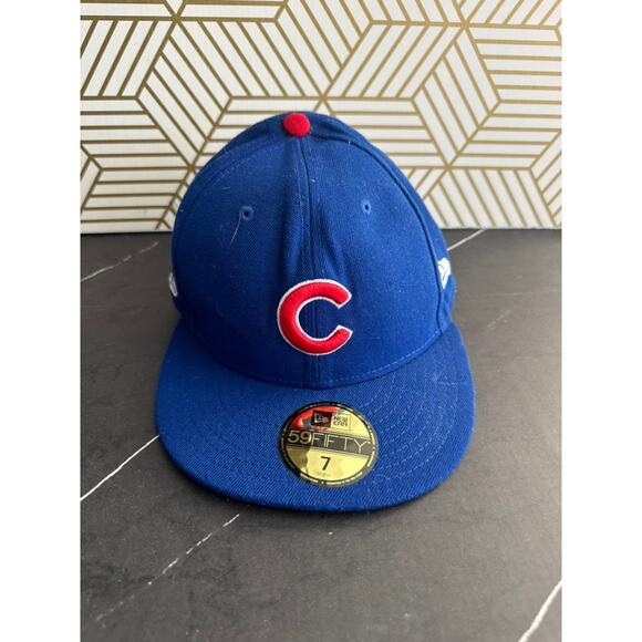 New Era Other - New Era 58Fifty MLB Chicago Cubs Fitted 2016 World Series Hat | 7